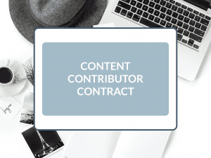 Purchase Content Contributor Contract