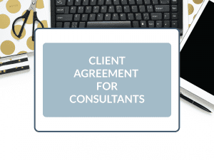 Purchase Client Agreement for Consultants